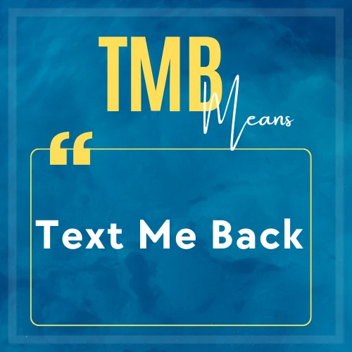 the meaning of abbreviation TMB is mentioned 