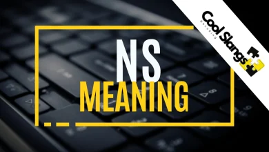 What does NS mean in text