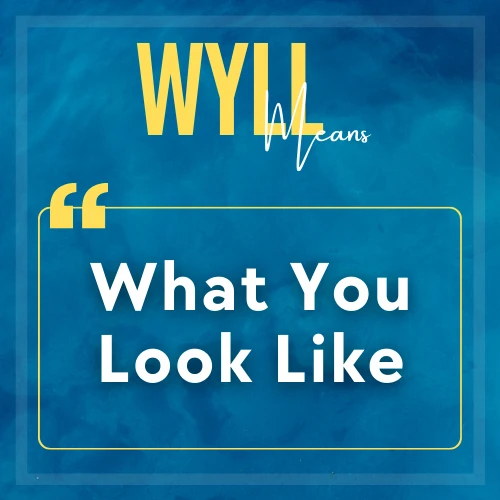 WYLL meaning mentioned in a picture