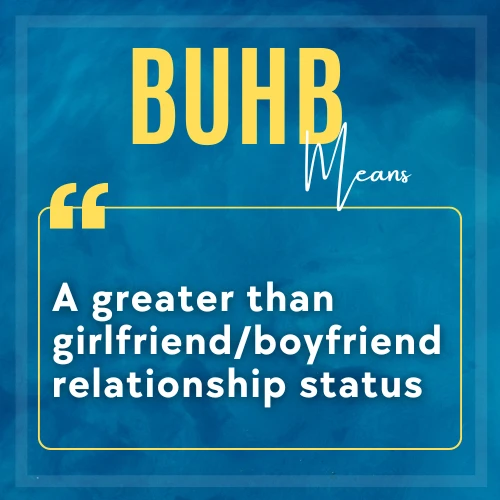Buhb meaning mentioned in a picture