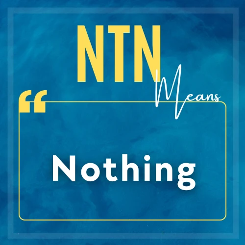 Meaning of NTN 