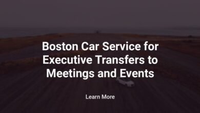 Boston Car Service for Executive Transfer