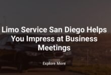 Limo Service San Diego Helps You Impress at Business Meetings