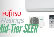 Fujitsu Mid-Tier SEER Rating