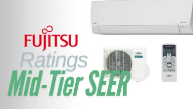 Fujitsu Mid-Tier SEER Rating