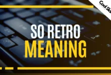 What does So Retro mean?