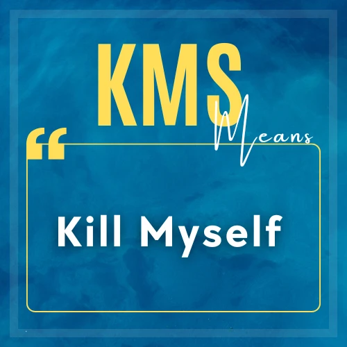 meaning of KMS mentioned in the picture