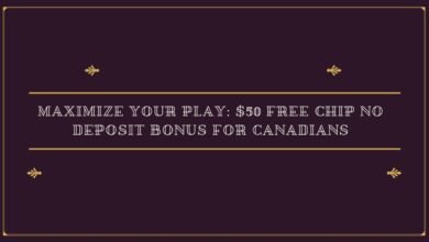 Maximize Your Play $50 Free Chip No Deposit Bonus for Canadians