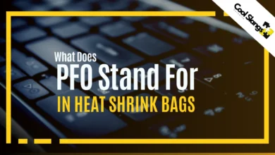 Meaning of PFO in context of Heat Shrink Bags