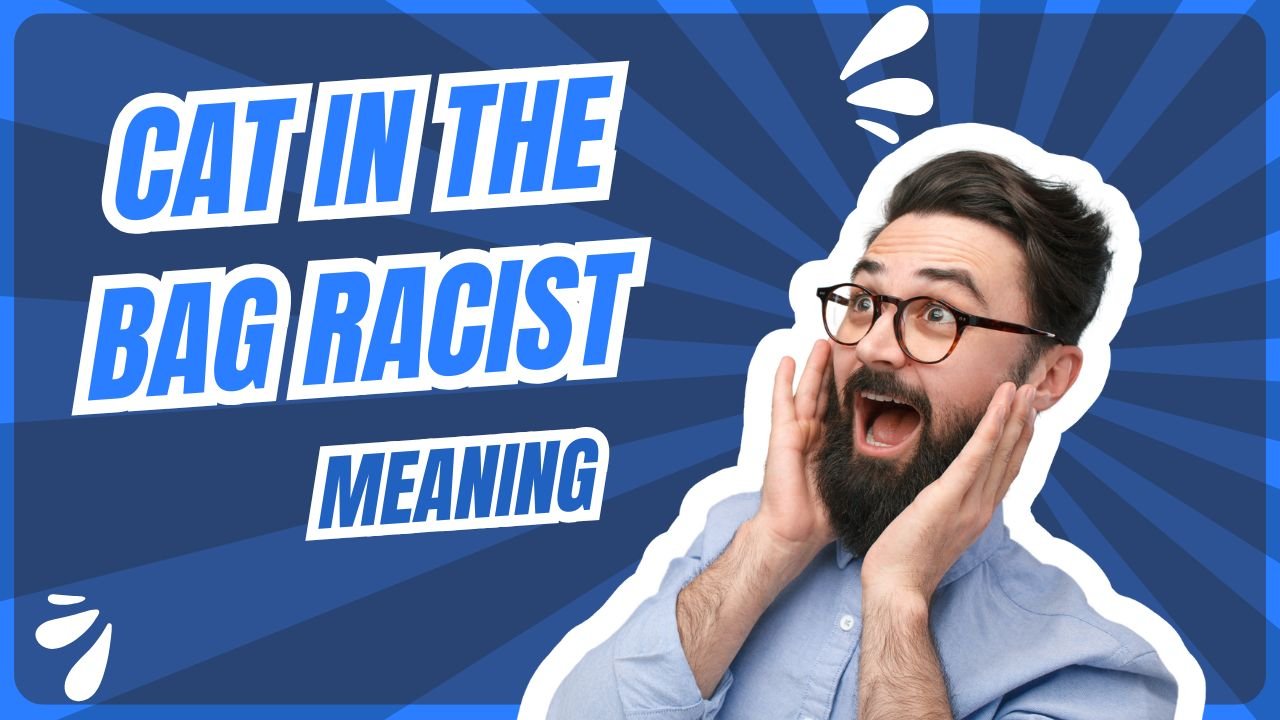 Decoding meaning of Cat in the Bag Racist