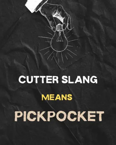 Cutter slang meaning