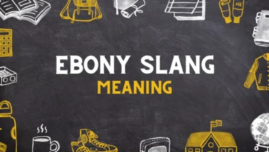 EBONY slang Meaning