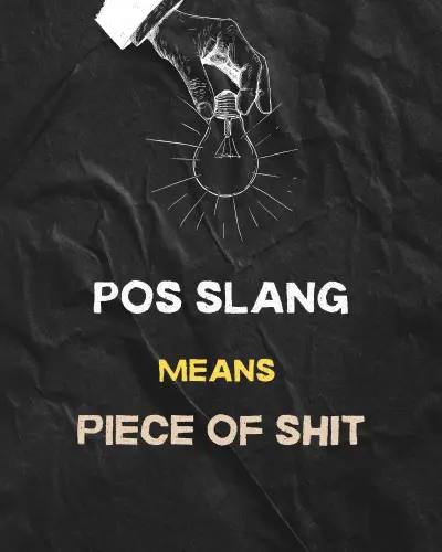 POS meaning in slang