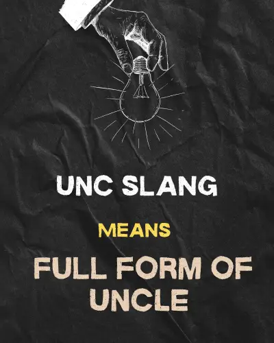 UNC slang meaning