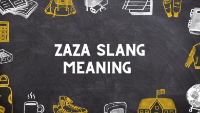 ZAZA slang Meaning