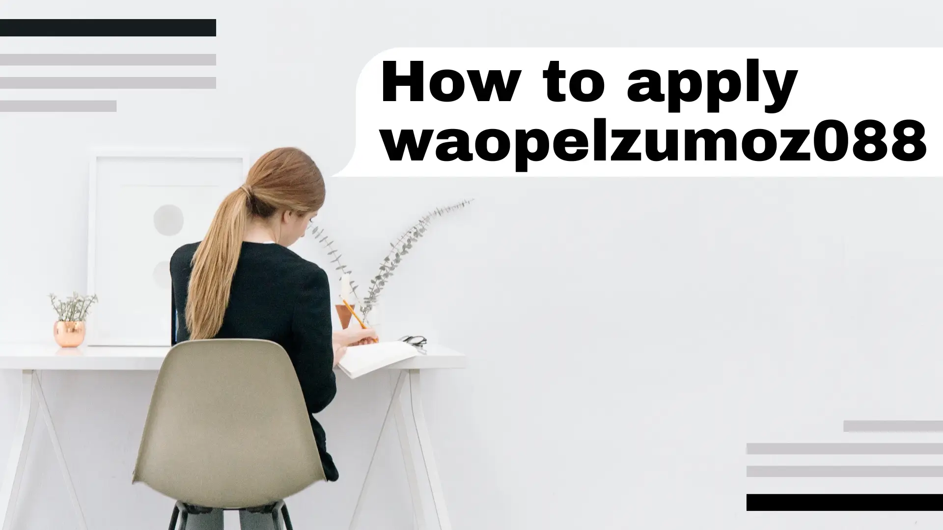 How to apply waopelzumoz088