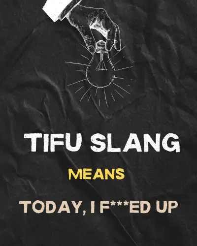 TIFU Means Today,I Fucked UP