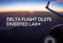 delta flight dl275 diverted lax