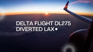 delta flight dl275 diverted lax