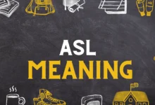 ASL Meaning