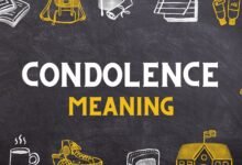 what does Condolence mean?