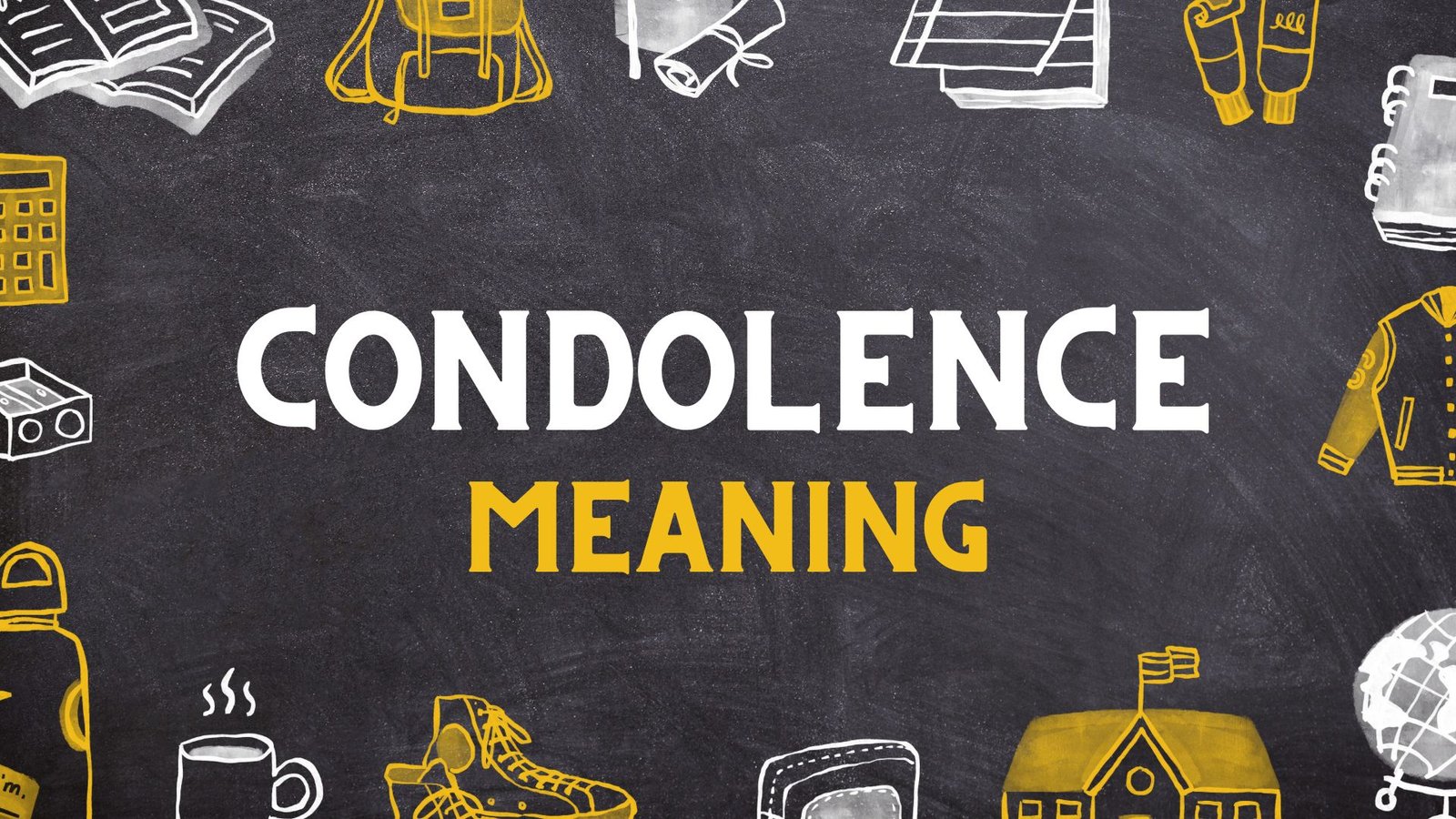 what does Condolence mean?