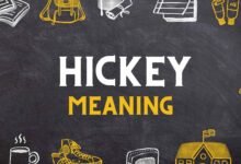 What does Hickey mean?