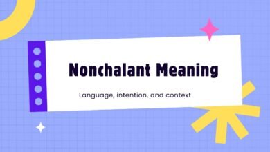 Nonchalant Meaning
