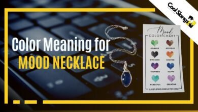 color meanings for mood necklace