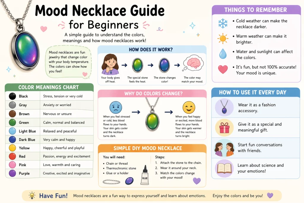 color meanings for mood necklace